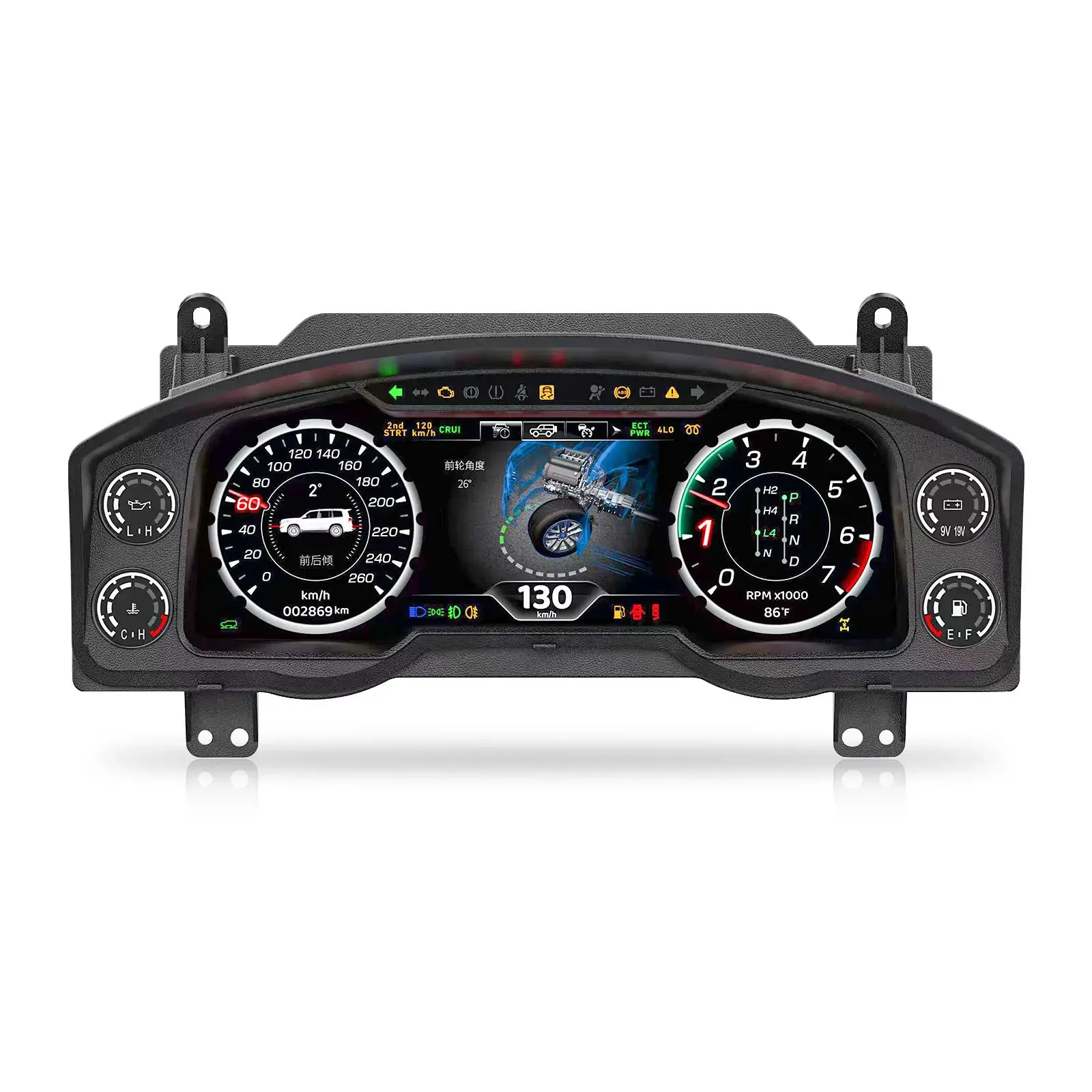 Navihua for Toyota Land Cruiser LC200 2016-2021 Car Upgrade 12.3inch Auto LCD Dashboard Car Digital Cluster Auto Virtual Cockpit
Navihua for Toyota Land Cruiser LC200 2016-2021 Car Upgrade 12.3inch Auto LCD Dashboard Car Digital Cluster Auto Virtual Cockpit