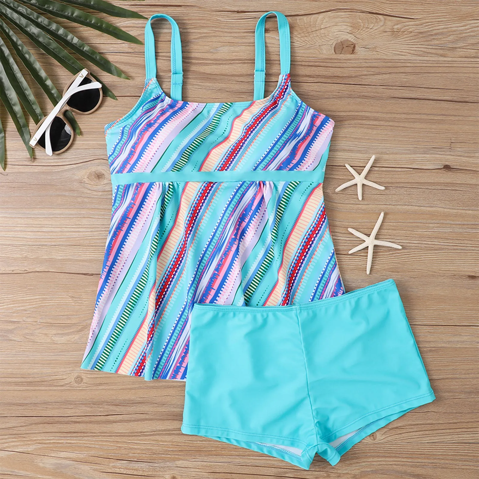 New Women'S Sexy Slim Fit Printed Sling Split Boxer Shorts Bikini Plus Size Swimsuit Two Piece Comfortable Nice Roupas Feminina
New Women'S Sexy Slim Fit Printed Sling Split Boxer Shorts Bikini Plus Size Swimsuit Two Piece Comfortable Nice Roupas Feminina