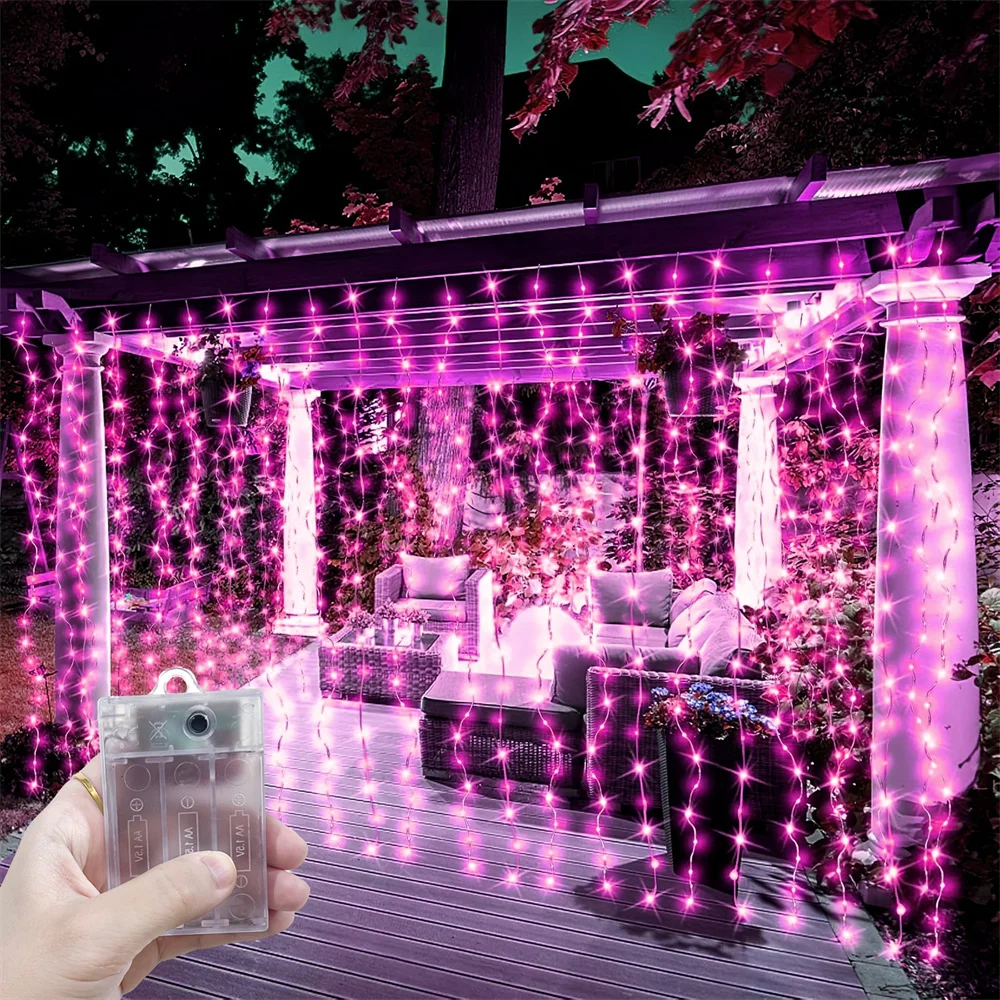 LED Curtain String Light 2026 Ramadan Decoration for Home Fairy Battery Power Valentine's Day Eid Mubarak Wedding Outdoor Decor
LED Curtain String Light 2026 Ramadan Decoration for Home Fairy Battery Power Valentine's Day Eid Mubarak Wedding Outdoor Decor