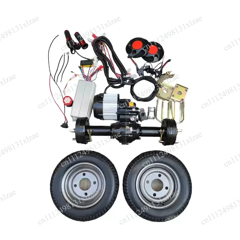 Flatbed Cart Rear Axle Motor Kit, Low-Speed Electric Assembly with Mounting Accessories for Construction Site Trolleys
Flatbed Cart Rear Axle Motor Kit, Low-Speed Electric Assembly with Mounting Accessories for Construction Site Trolleys