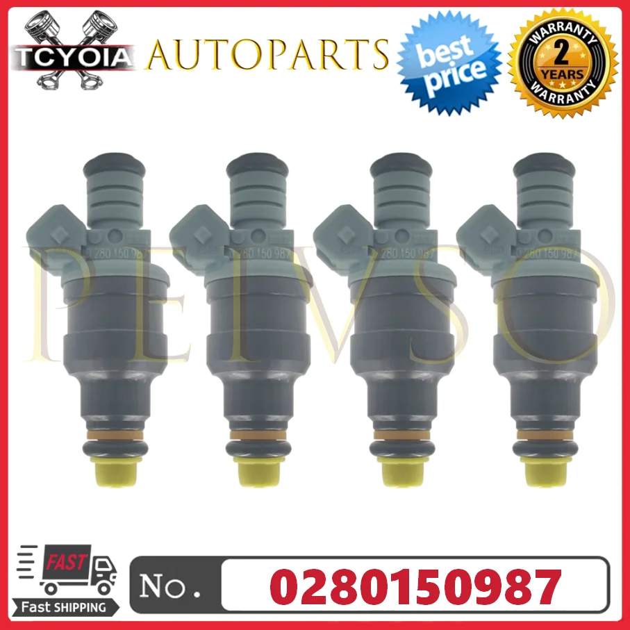 4pcs/lot Petrol Fuel Injectors 0280150987 For Peugeot Citroen 106 306 Saxo Xsara 1993-1998 1.6 8V
4pcs/lot Petrol Fuel Injectors 0280150987 For Peugeot Citroen 106 306 Saxo Xsara 1993-1998 1.6 8V