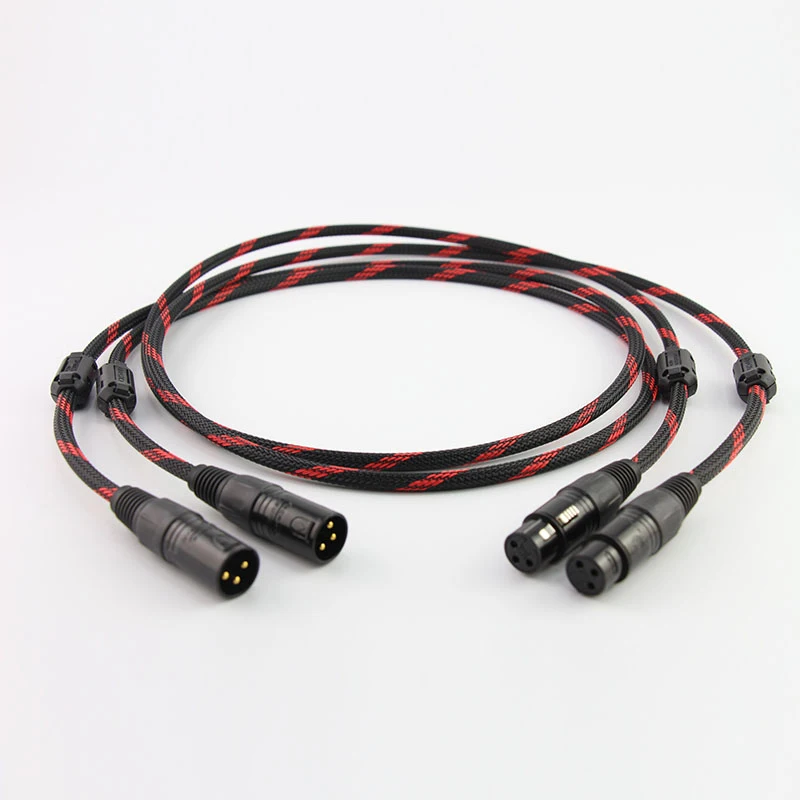 5N OCC copper XLR balanced Audio Interconnect Cables with NEUTRIK XLR plug 1pair
5N OCC copper XLR balanced Audio Interconnect Cables with NEUTRIK XLR plug 1pair