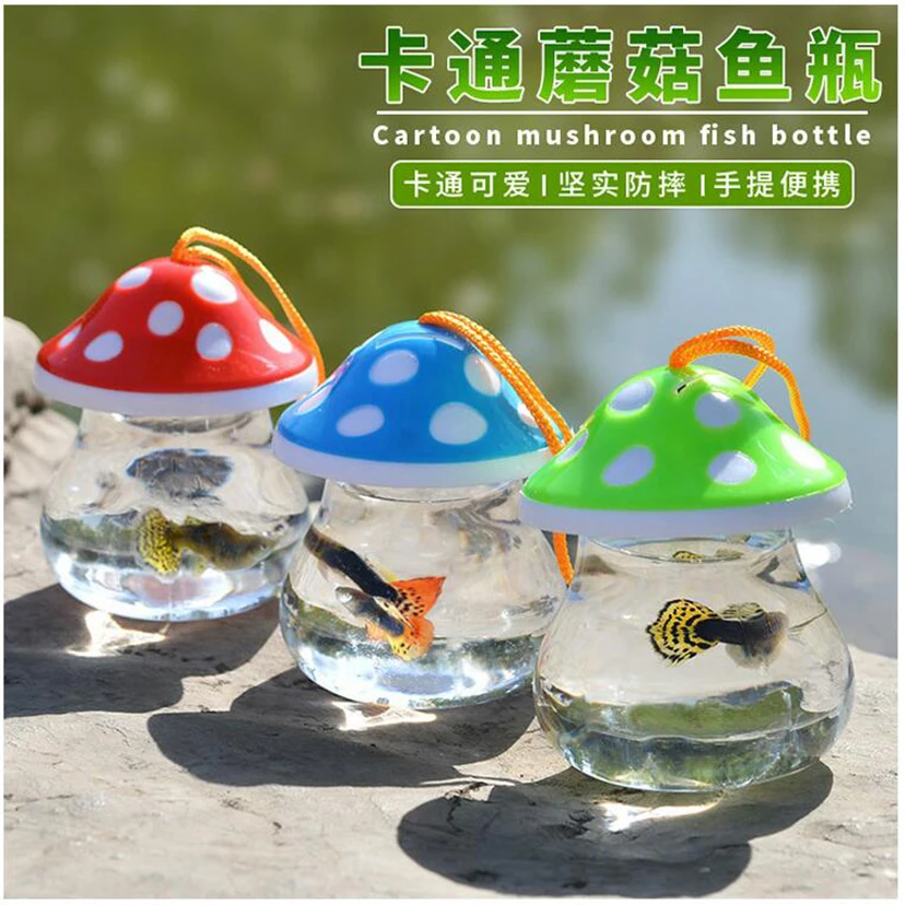 5x11x12cm Cartoon Mushroom Shape Fish Turtle Bowls Plastic Jellyfish Bottle Hand-held Parent-child Game Props Kids Toys
5x11x12cm Cartoon Mushroom Shape Fish Turtle Bowls Plastic Jellyfish Bottle Hand-held Parent-child Game Props Kids Toys
