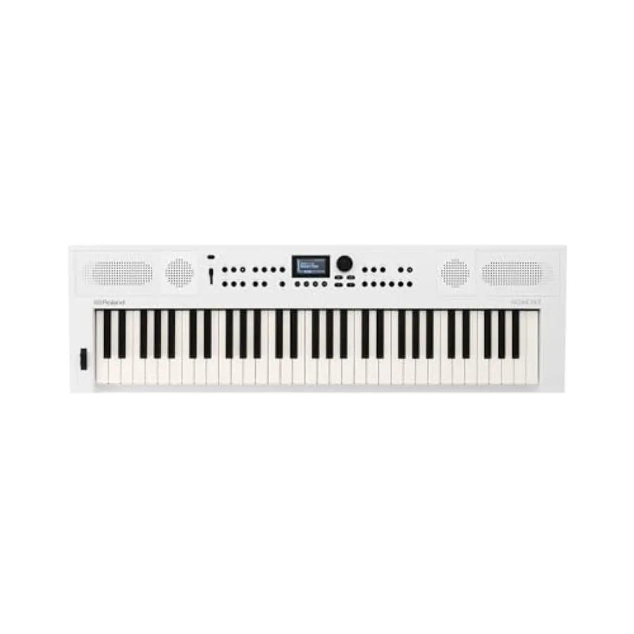 Roland GO:KEYS 5 Music Creation Keyboard 61-Note White with Built-In Stereo Speakers Mic Input Bluetooth Audio MIDI Support for
Roland GO:KEYS 5 Music Creation Keyboard 61-Note White with Built-In Stereo Speakers Mic Input Bluetooth Audio MIDI Support for