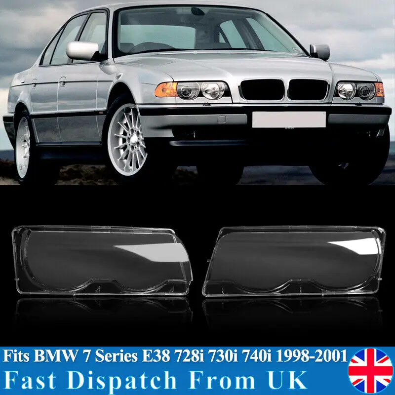 Front Lamp Cover For BMW 7 Series E38 728i 735i 740i 750i 1998 1999 2000 2001 Headlight Lens Lampshade Headlamp Covers DRL Shell
Front Lamp Cover For BMW 7 Series E38 728i 735i 740i 750i 1998 1999 2000 2001 Headlight Lens Lampshade Headlamp Covers DRL Shell