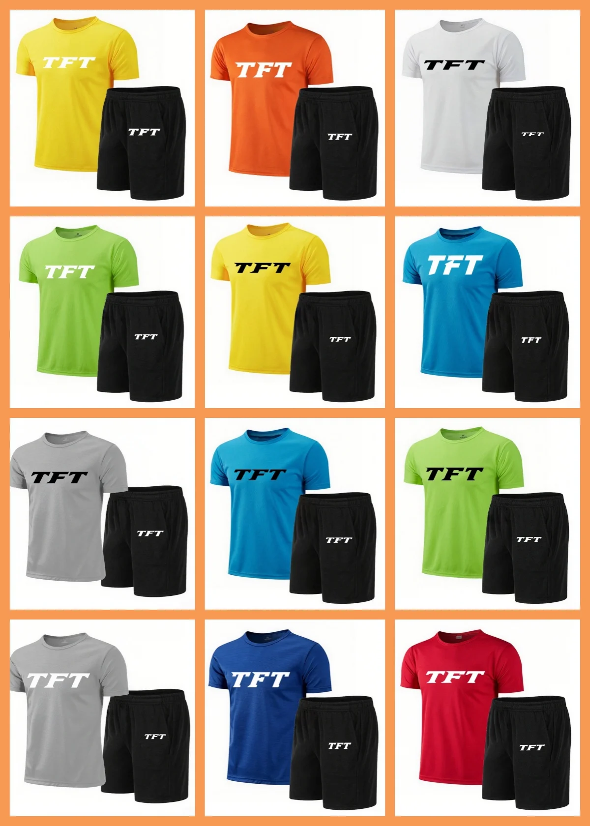 2025 Summer Men's Fitness Fashion Men's Casual Sportswear Suit Quick Drying Sports Suit TFT Short Sleeve T-Shirt + Shorts
2025 Summer Men's Fitness Fashion Men's Casual Sportswear Suit Quick Drying Sports Suit TFT Short Sleeve T-Shirt + Shorts