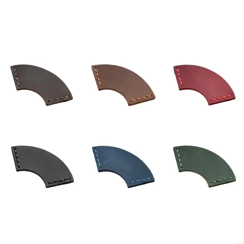 H9EB PU Leather Bookmarks Fan Shaped Bookmarks Creative Page Markers for Women Men
H9EB PU Leather Bookmarks Fan Shaped Bookmarks Creative Page Markers for Women Men