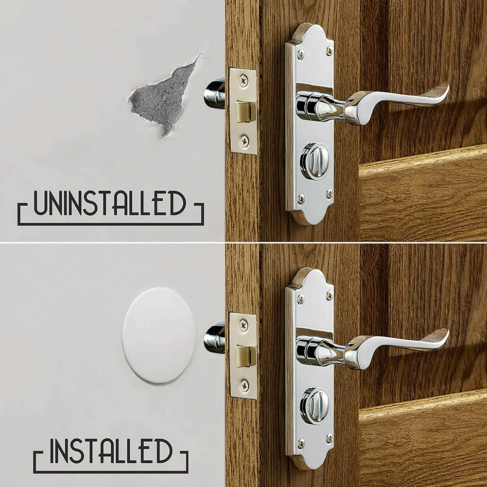 4Pcs Anti Collision Door Pad Silicone Wall Protector Shock Reduction Noise Reduction for Toilet Lid and Door Handle Bumper
4Pcs Anti Collision Door Pad Silicone Wall Protector Shock Reduction Noise Reduction for Toilet Lid and Door Handle Bumper