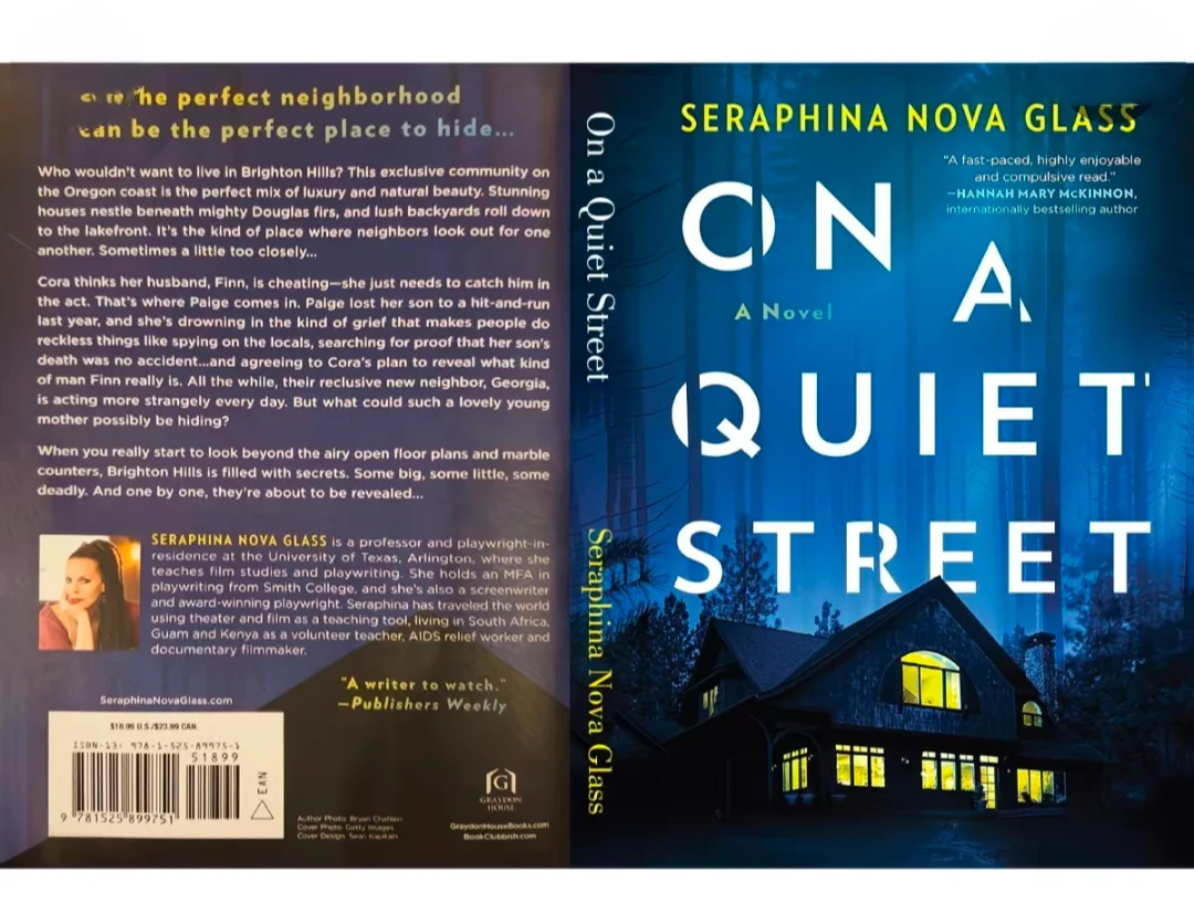 On a Quiet Street by Seraphina Nova Glass - Psychological Thriller & Neighbor Suspense Paperback Book
On a Quiet Street by Seraphina Nova Glass - Psychological Thriller & Neighbor Suspense Paperback Book