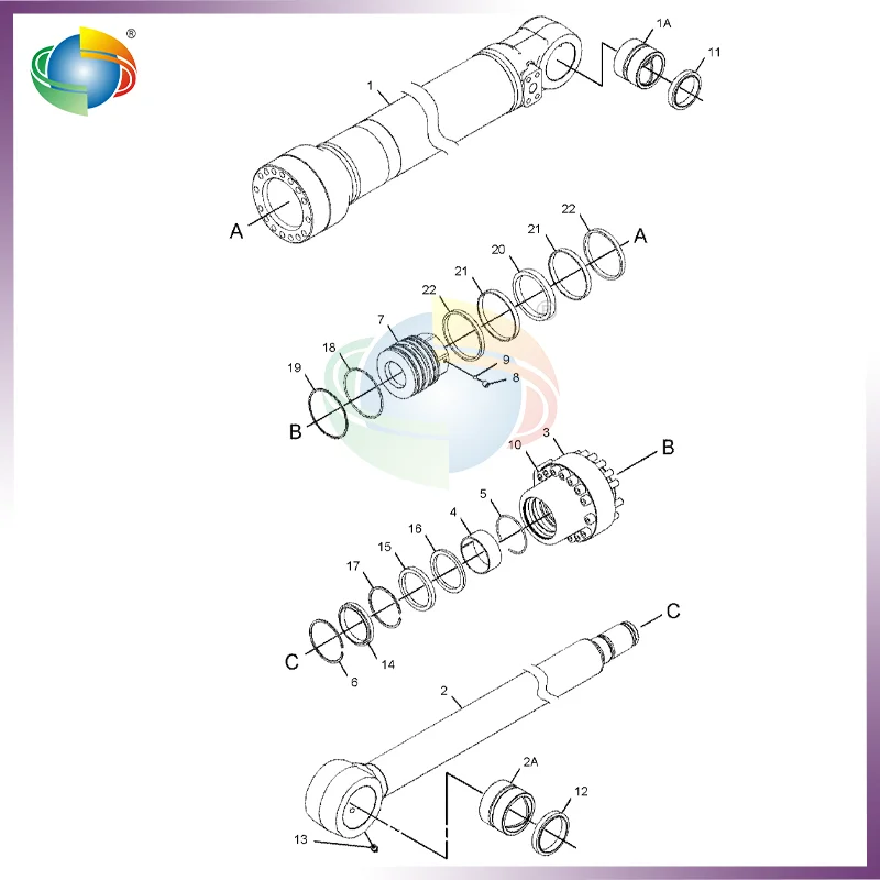 CA3852834 385-2834 3852834 BUCKET CYLINDER SEAL KIT FOR CAT CATERPILLAR EXCAVATOR 311D LRR 311F LRR 312D 312E 313D2 314D CR 314E
CA3852834 385-2834 3852834 BUCKET CYLINDER SEAL KIT FOR CAT CATERPILLAR EXCAVATOR 311D LRR 311F LRR 312D 312E 313D2 314D CR 314E