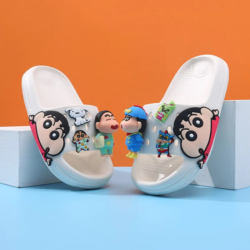 Crayon Shinchan Slide Slippers Non Slip Soft Sole Summer Indoor Home Bathroom Anti Skid Waterproof Lightweight Open Toe Casual
Crayon Shinchan Slide Slippers Non Slip Soft Sole Summer Indoor Home Bathroom Anti Skid Waterproof Lightweight Open Toe Casual
