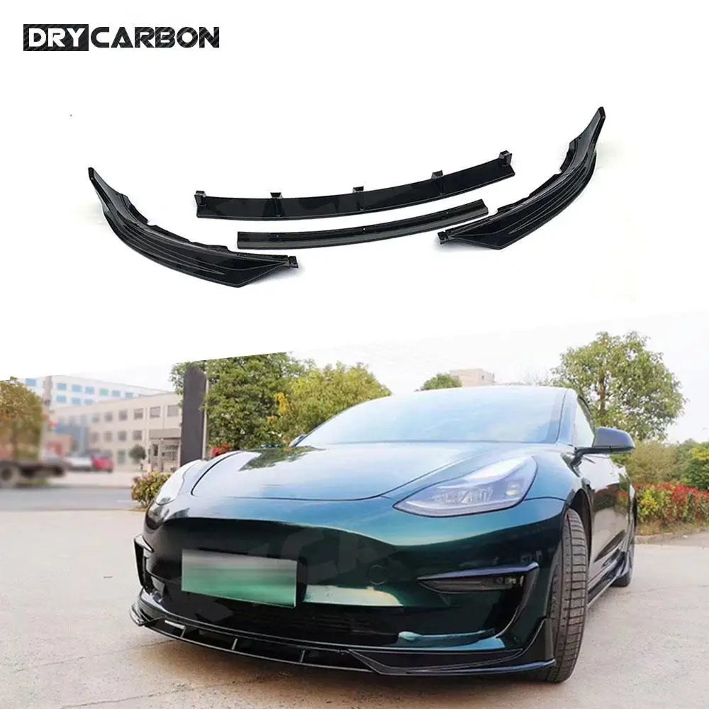 Carbon Look Front Bumper Lip Body Kit Gloss Black Front Lip Spoiler Diffuser Chin for Tesla Model 3 Car Accessories
Carbon Look Front Bumper Lip Body Kit Gloss Black Front Lip Spoiler Diffuser Chin for Tesla Model 3 Car Accessories