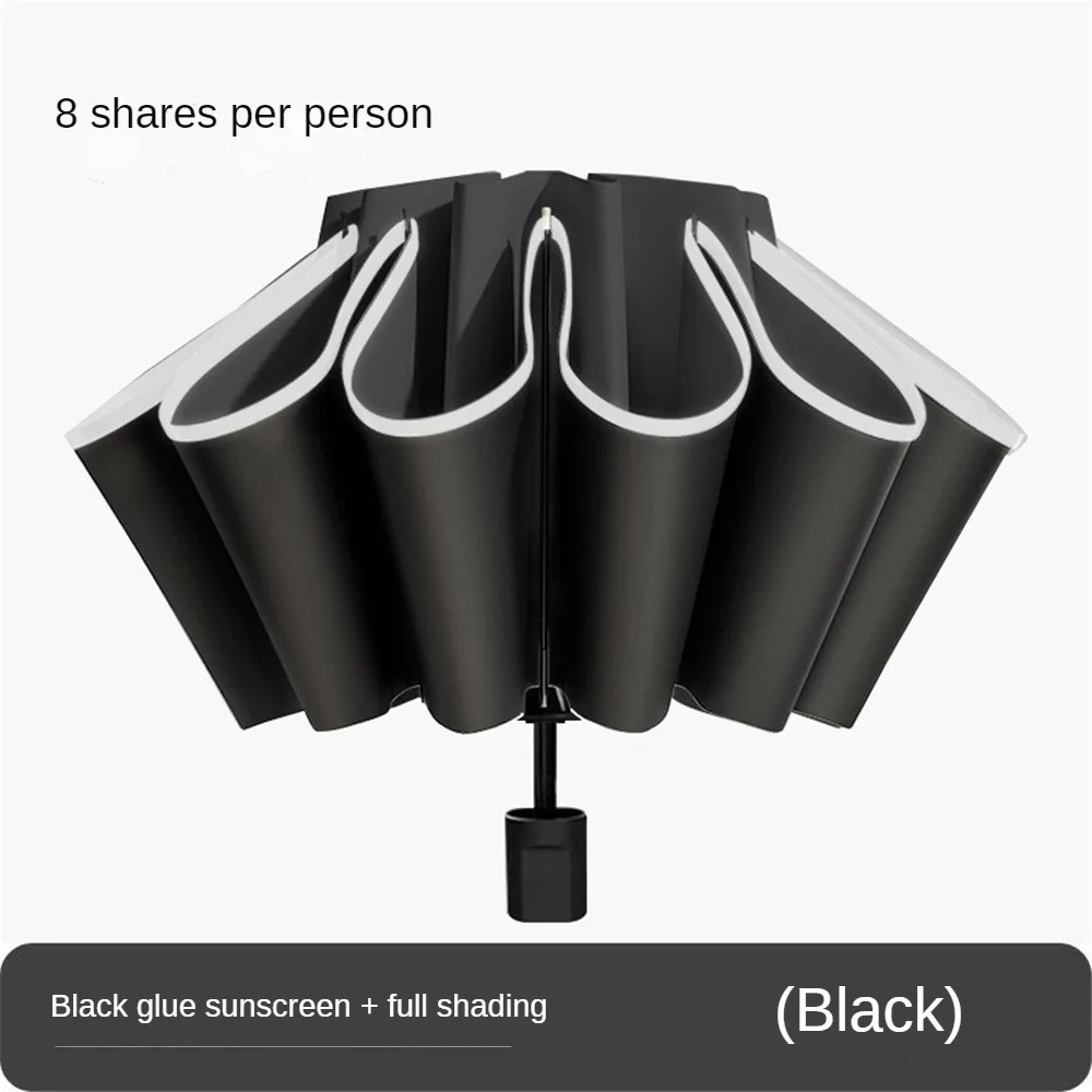 Umbrella 32-bone automatic folding sunshade umbrella Ms. sunscreen black plastic umbrella UV umbrella waterproof windproof
Umbrella 32-bone automatic folding sunshade umbrella Ms. sunscreen black plastic umbrella UV umbrella waterproof windproof