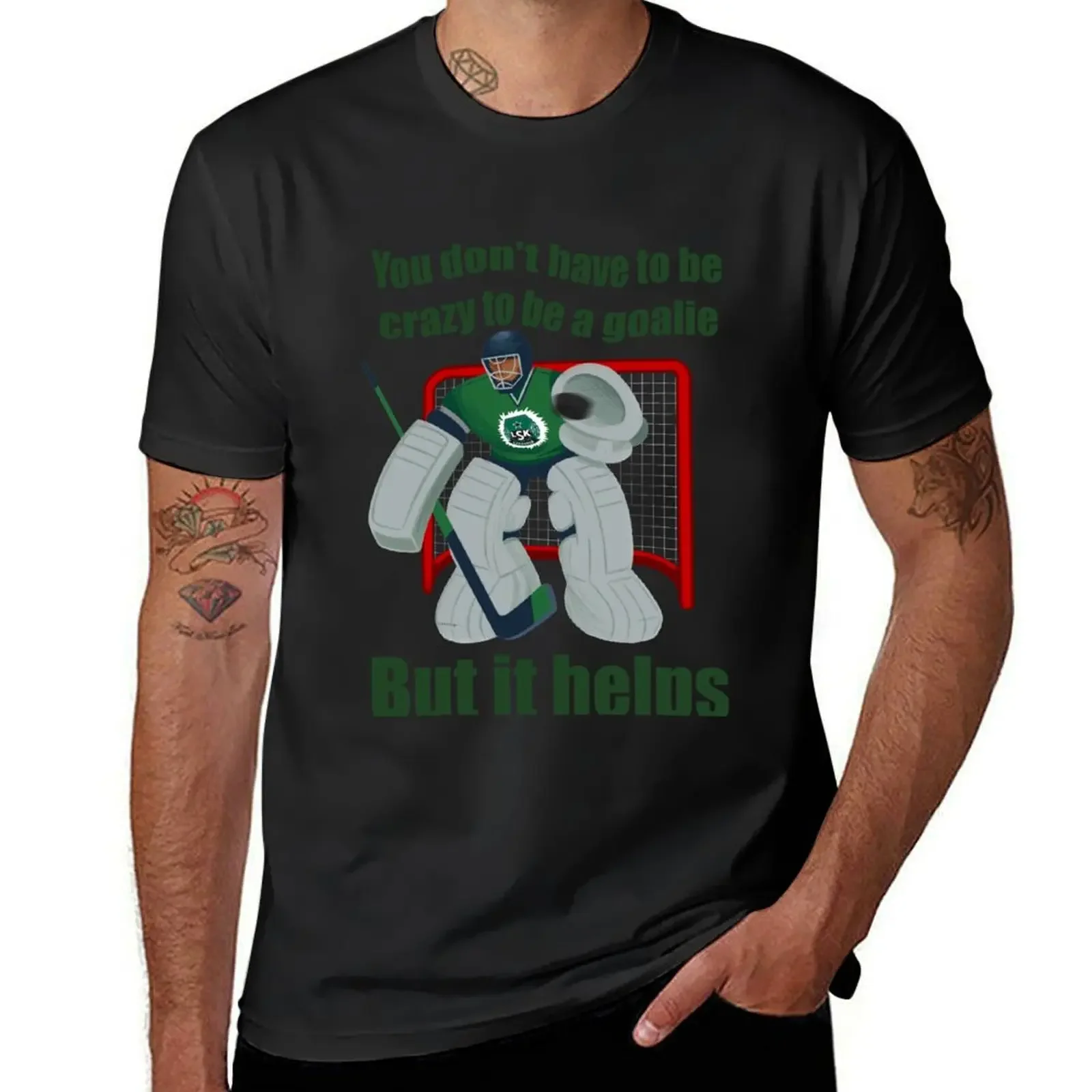 You don’t have to be crazy to be a goalie, but it helps T-Shirt plus sizes new edition tees quick drying mens graphic t-shirts
You don’t have to be crazy to be a goalie, but it helps T-Shirt plus sizes new edition tees quick drying mens graphic t-shirts