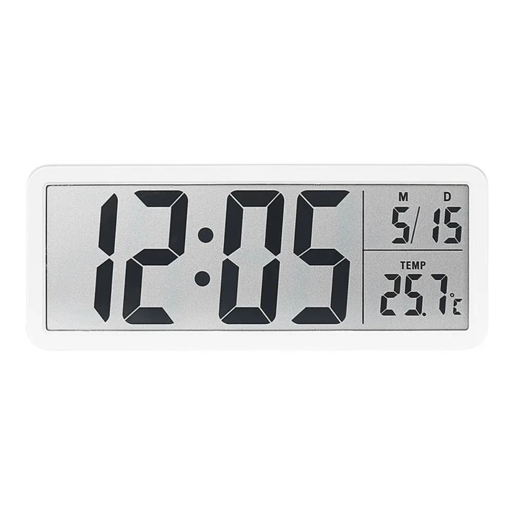 Large Screen LCD Digital Wall Clock Humidity Date Week Display Electronic Clock 12/24H Format Temperature Desktop Clock
Large Screen LCD Digital Wall Clock Humidity Date Week Display Electronic Clock 12/24H Format Temperature Desktop Clock