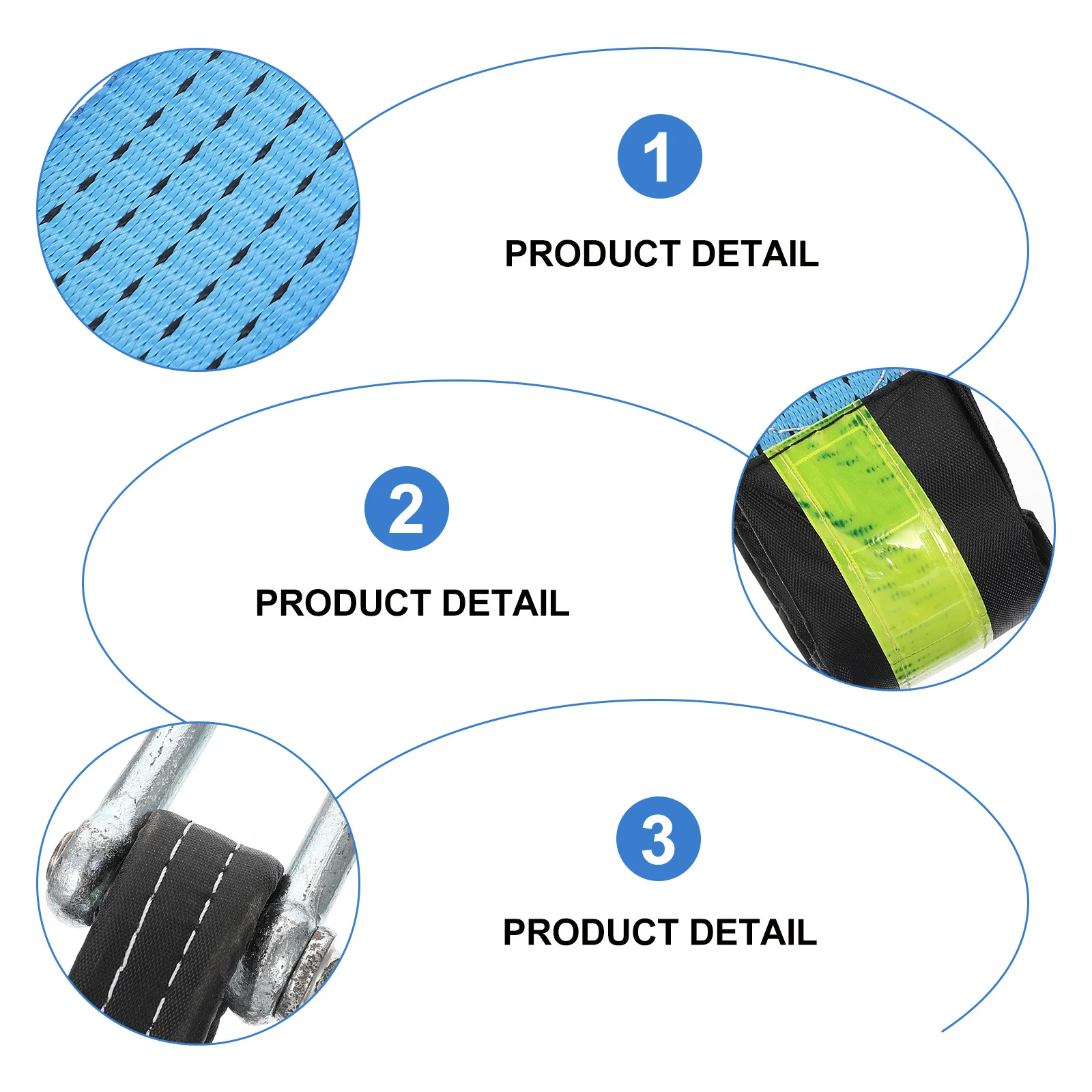 1Set Car Towing Rope Heavy Duty Emergency Tow Strap for Vehicle Recovery with Reflective Design Nylon Towing Belt Strong Shackle
1Set Car Towing Rope Heavy Duty Emergency Tow Strap for Vehicle Recovery with Reflective Design Nylon Towing Belt Strong Shackle