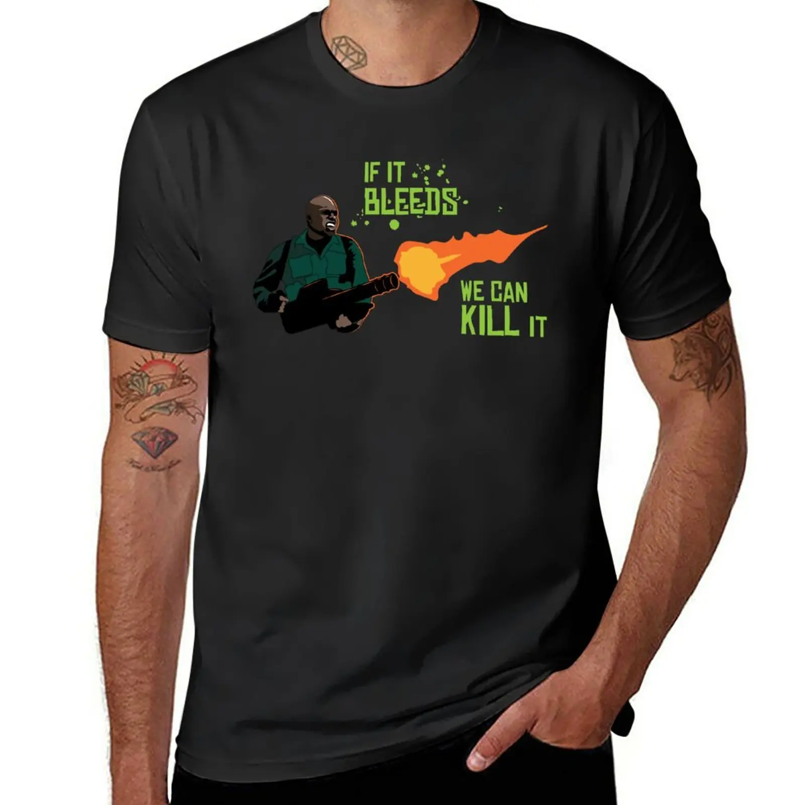 Новая футболка Хищник-If it blueds we can kill it, Забавные футболки, свитера, футболки для мальчиков с принтом животных, футболки для мужчин
Новая футболка Хищник-If it blueds we can kill it, Забавные футболки, свитера, футболки для мальчиков с принтом животных, футболки для мужчин