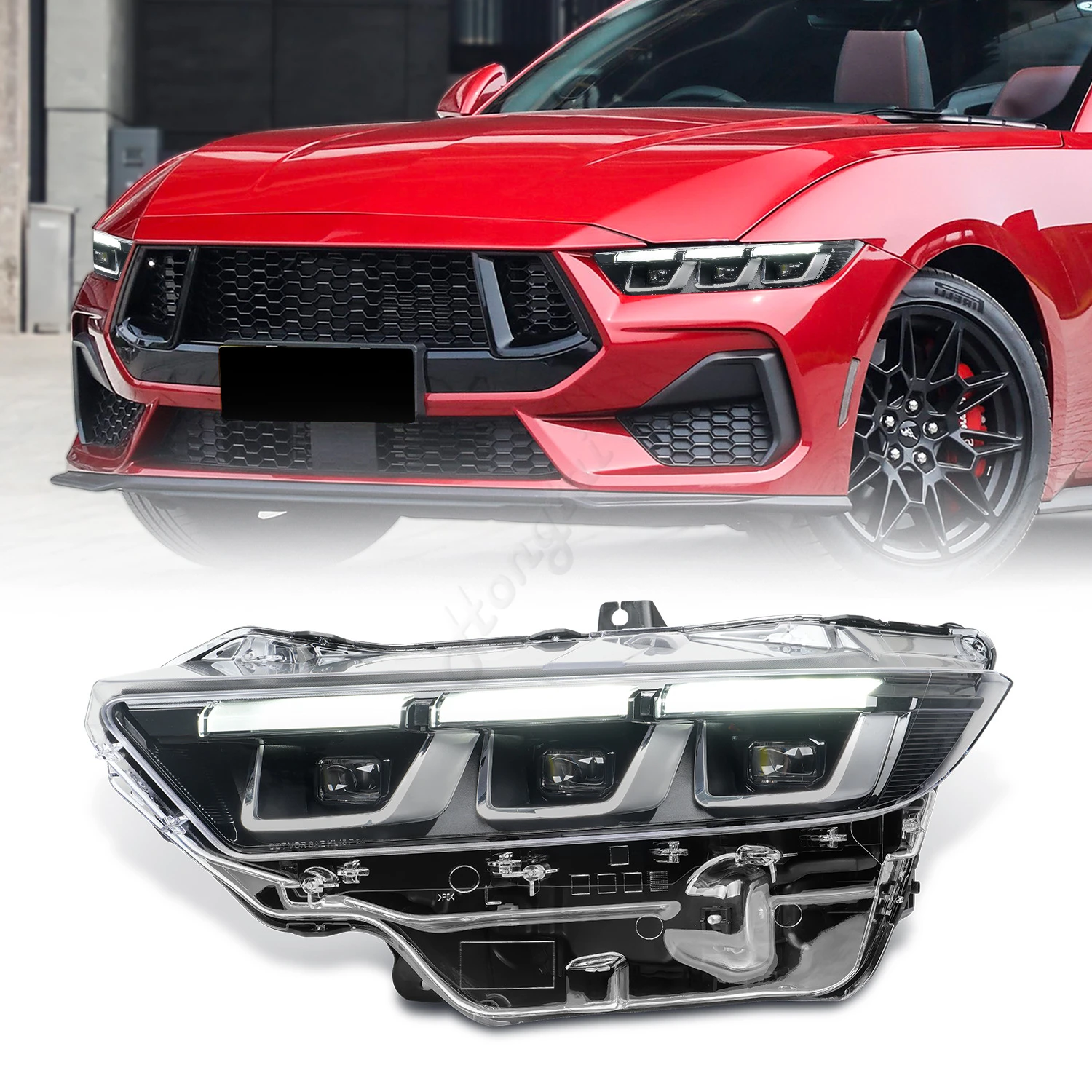 Headlight assembly For Ford Mustang GT 2024 2025 Lamps Daytime Running Lights Dynamic Turn Signals Front Lamps Assembly DRL
Headlight assembly For Ford Mustang GT 2024 2025 Lamps Daytime Running Lights Dynamic Turn Signals Front Lamps Assembly DRL