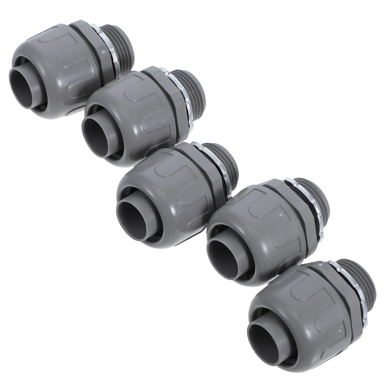 5pcs Conduit Connector Grey PVC Wear Resistant Easy Install Secure Connection Flexible Replacement Fittings Daily Use Conduit
5pcs Conduit Connector Grey PVC Wear Resistant Easy Install Secure Connection Flexible Replacement Fittings Daily Use Conduit