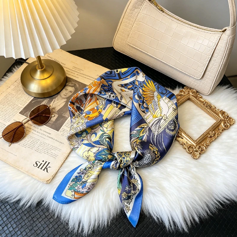 Mulberry Silk Scarf Fashionable Versatile Classic Printing Pattern 70cm Square Scarf Silk Decorative Style Rich Scarf
Mulberry Silk Scarf Fashionable Versatile Classic Printing Pattern 70cm Square Scarf Silk Decorative Style Rich Scarf