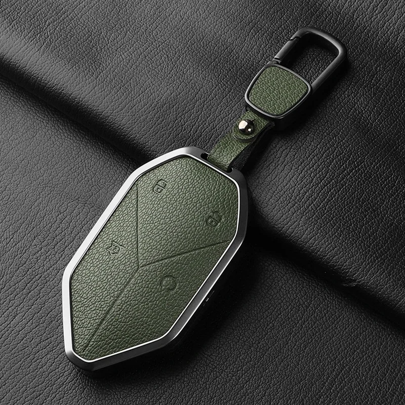 Suitable for BYD Leopard 5 8 Aluminum Alloy + Leather Car Remote Key Case Cover Better Protection
Suitable for BYD Leopard 5 8 Aluminum Alloy + Leather Car Remote Key Case Cover Better Protection