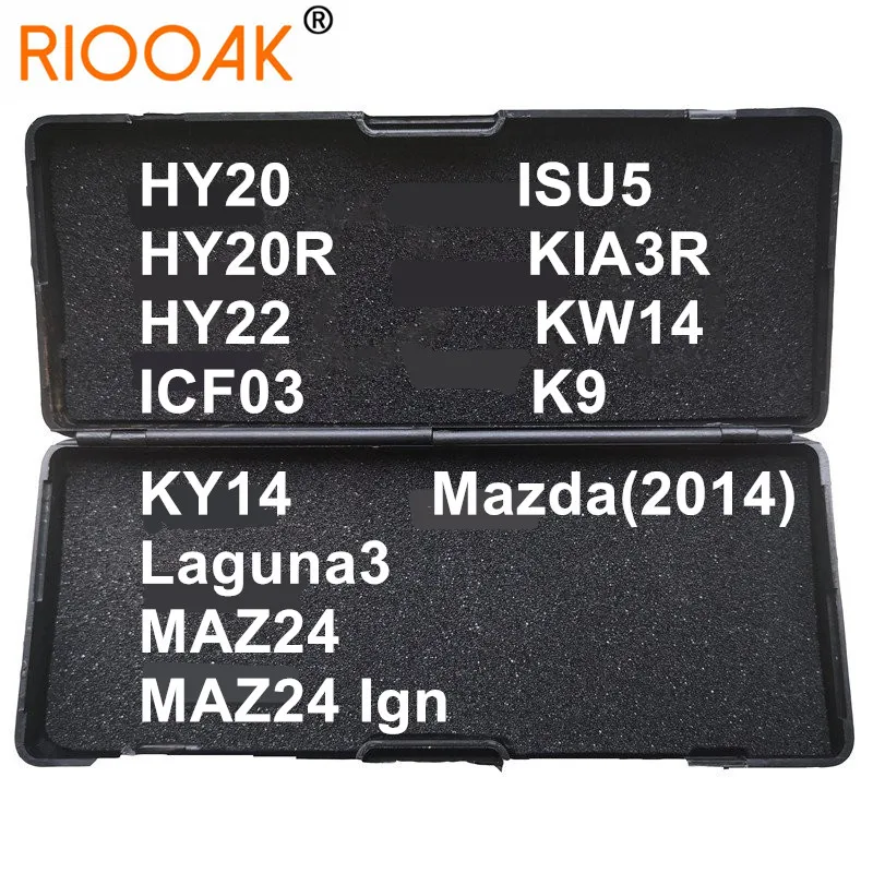 Lishi 2 в 1 инструмент 2 в 1 HY20 HY20R HY22 ICF03 ISU5 KIA3R KW14 K9 KY14 LAGUNA3 MAZ24 для Mazda(2014) Слесарные Инструменты
Lishi 2 в 1 инструмент 2 в 1 HY20 HY20R HY22 ICF03 ISU5 KIA3R KW14 K9 KY14 LAGUNA3 MAZ24 для Mazda(2014) Слесарные Инструменты