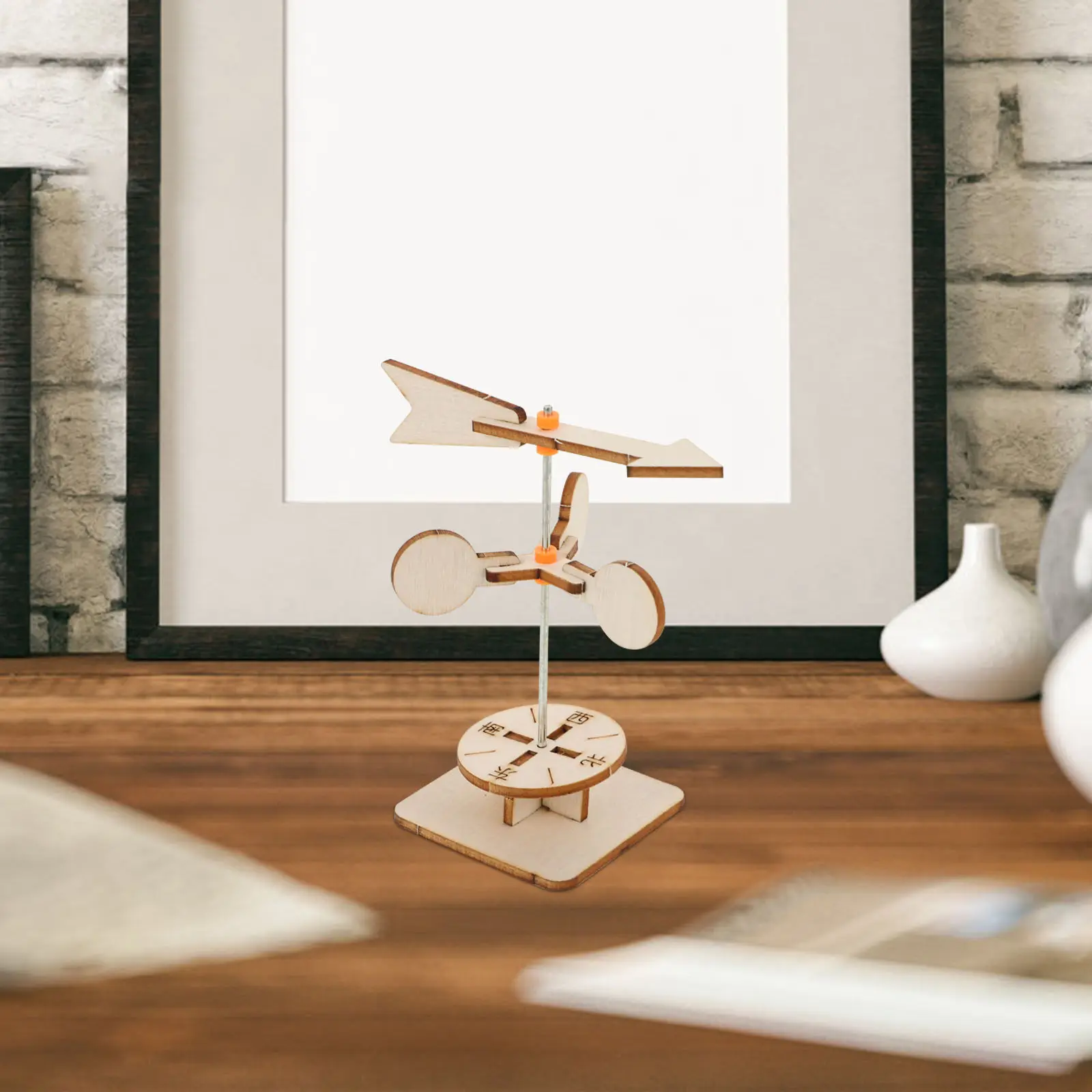 DIY Wind Vane Science Kit Wooden Hand-Made Educational Assembly Game for Kids Experiment Projects Birthday Gift
DIY Wind Vane Science Kit Wooden Hand-Made Educational Assembly Game for Kids Experiment Projects Birthday Gift