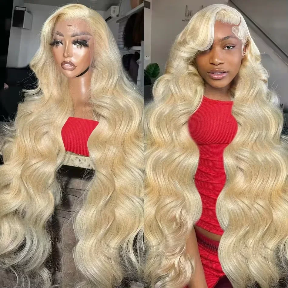 20-36 Inch Blonde Body Wave Lace Front Wig HD Transparent Lace 13x6 Human Hair 613 Pre Plucked Full Frontal Wigs 200 Density
20-36 Inch Blonde Body Wave Lace Front Wig HD Transparent Lace 13x6 Human Hair 613 Pre Plucked Full Frontal Wigs 200 Density