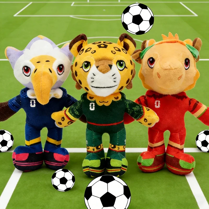 The Mascot Of The 2026 Football Match Is plush, Which Is An ideal Gift For Football Fans' Birthday Festivals.
The Mascot Of The 2026 Football Match Is plush, Which Is An ideal Gift For Football Fans' Birthday Festivals.