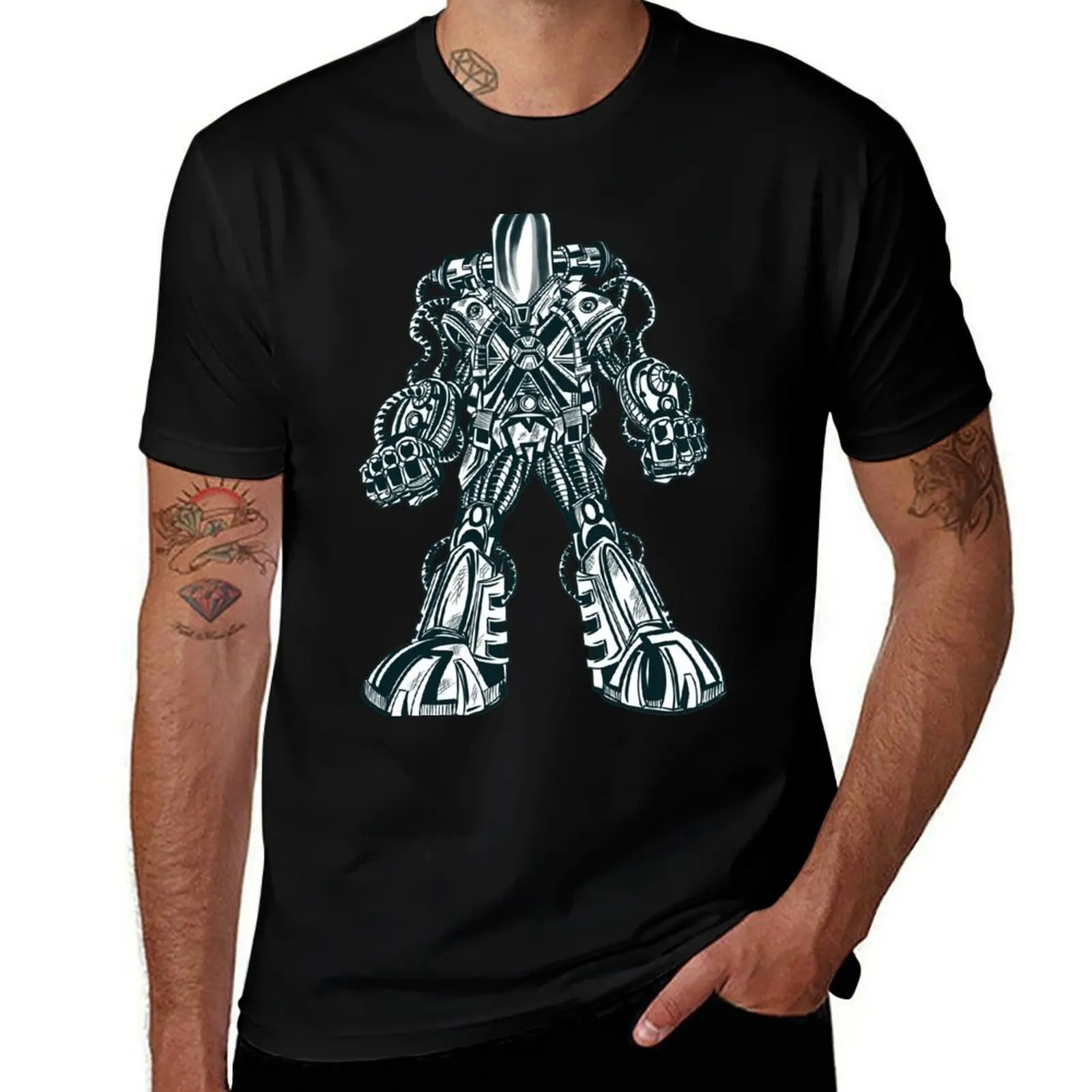 A working robot, armored, complete for a difficult task T-Shirt Aesthetic clothing aesthetic clothes oversized t shirts for men
A working robot, armored, complete for a difficult task T-Shirt Aesthetic clothing aesthetic clothes oversized t shirts for men