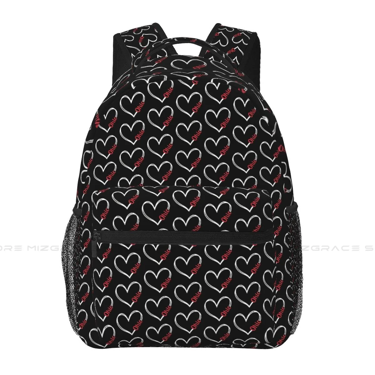 Large Capacity Casual School Bag Heart Ohio Line Art Travel Laptop Backpacks Multifunctional Soft Rucksack for Teenager
Large Capacity Casual School Bag Heart Ohio Line Art Travel Laptop Backpacks Multifunctional Soft Rucksack for Teenager
