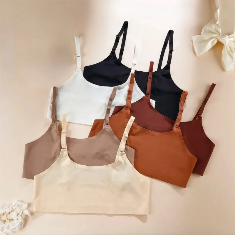 Ice Silk Seamless Bra Beauty Back Sports Yoga Bra Top No Chest Pad Wireless Bra Plus Size Underwear
Ice Silk Seamless Bra Beauty Back Sports Yoga Bra Top No Chest Pad Wireless Bra Plus Size Underwear