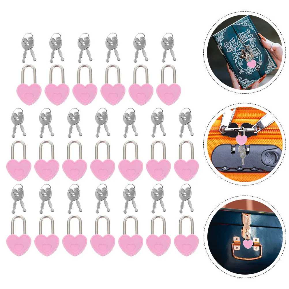 20Sets Heart Lock Mini Small Padlock with Key Compact Travel Lock for Diary Backpack Luggage Small Locks with Keys
20Sets Heart Lock Mini Small Padlock with Key Compact Travel Lock for Diary Backpack Luggage Small Locks with Keys