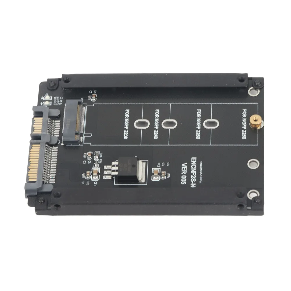 High Performance M.2 NGFF To SATAs Adapter Plug and Play with Baffle M.2 To SATA sAdapter 22pin M.2 NGFF To SATAs B Key Adapter
High Performance M.2 NGFF To SATAs Adapter Plug and Play with Baffle M.2 To SATA sAdapter 22pin M.2 NGFF To SATAs B Key Adapter