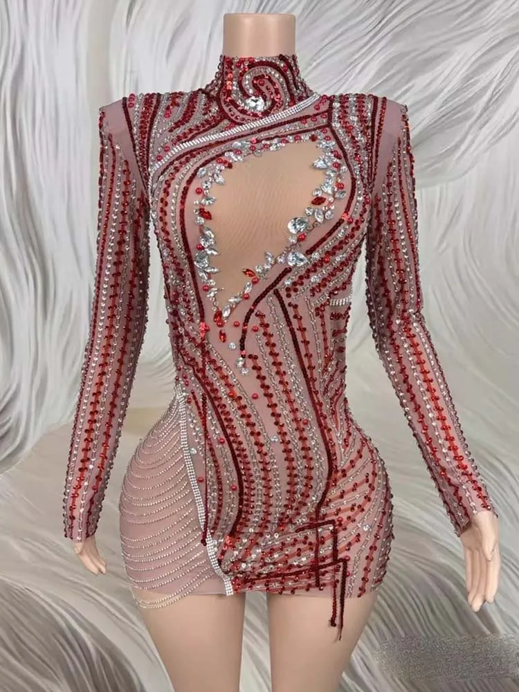 Высокое качество, горячее тиснение, сексуальное эластичное прозрачное сетчатое платье с длинными рукавами, новинка 2025, модная женская одежда на заказ
Высокое качество, горячее тиснение, сексуальное эластичное прозрачное сетчатое платье с длинными рукавами, новинка 2025, модная женская одежда на заказ