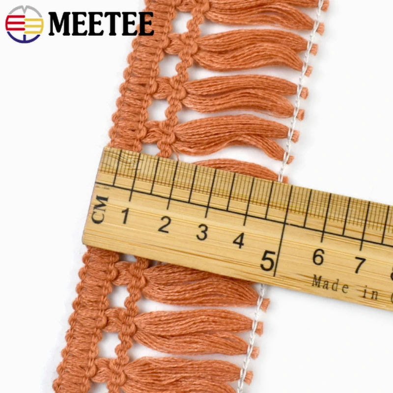 5/10/20/25Yards 5cm Cotton Tassel Fringe Lace Trim for Curtain Stage Dresses Clothes Decoration Trimmings DIY Sewing Accessories
5/10/20/25Yards 5cm Cotton Tassel Fringe Lace Trim for Curtain Stage Dresses Clothes Decoration Trimmings DIY Sewing Accessories
