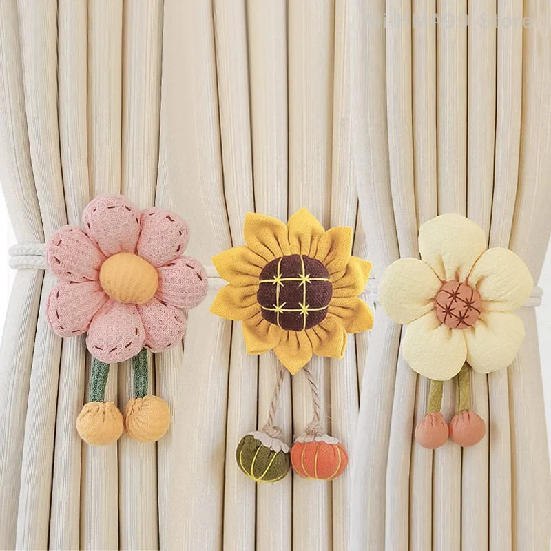 1Pc Creative Flower Shape Curtain Tieback Elastic Band Window Curtain Buckles Curtain Rope Holders Kids Room Home Decor
1Pc Creative Flower Shape Curtain Tieback Elastic Band Window Curtain Buckles Curtain Rope Holders Kids Room Home Decor