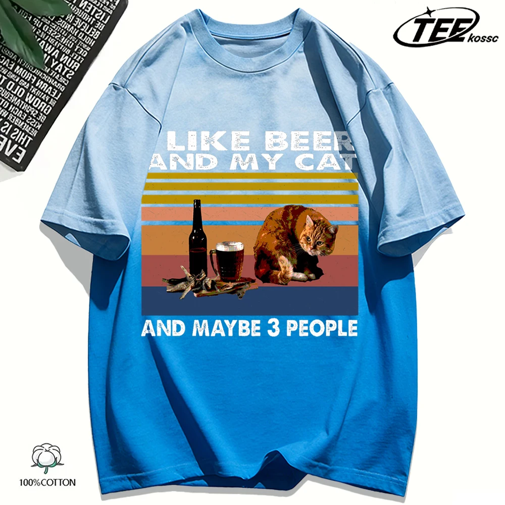 Футболка с принтом «I Like Beer And My Cat» для мужчин, летние футболки, дышащая мягкая хлопковая футболка с короткими рукавами, свободная одежда унисекс
Футболка с принтом «I Like Beer And My Cat» для мужчин, летние футболки, дышащая мягкая хлопковая футболка с короткими рукавами, свободная одежда унисекс