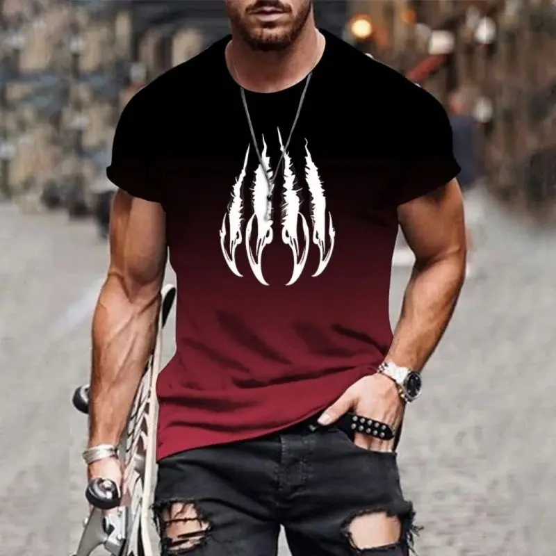 Claw Printing 3D Short Sleeve Outdoor Casual Quick Drying T-Shirt Large Size Large Size Breathable Light Short Sleeve
Claw Printing 3D Short Sleeve Outdoor Casual Quick Drying T-Shirt Large Size Large Size Breathable Light Short Sleeve