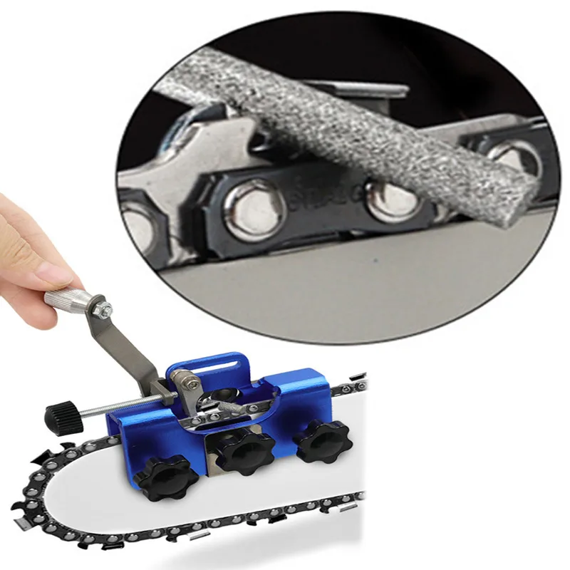 Chainsaw Sharpener Jig Fast Chainsaw Sharpener Kit Woodworking Sharpening Stone Portable Hand Crank Chain Saw Sharpener Tools
Chainsaw Sharpener Jig Fast Chainsaw Sharpener Kit Woodworking Sharpening Stone Portable Hand Crank Chain Saw Sharpener Tools