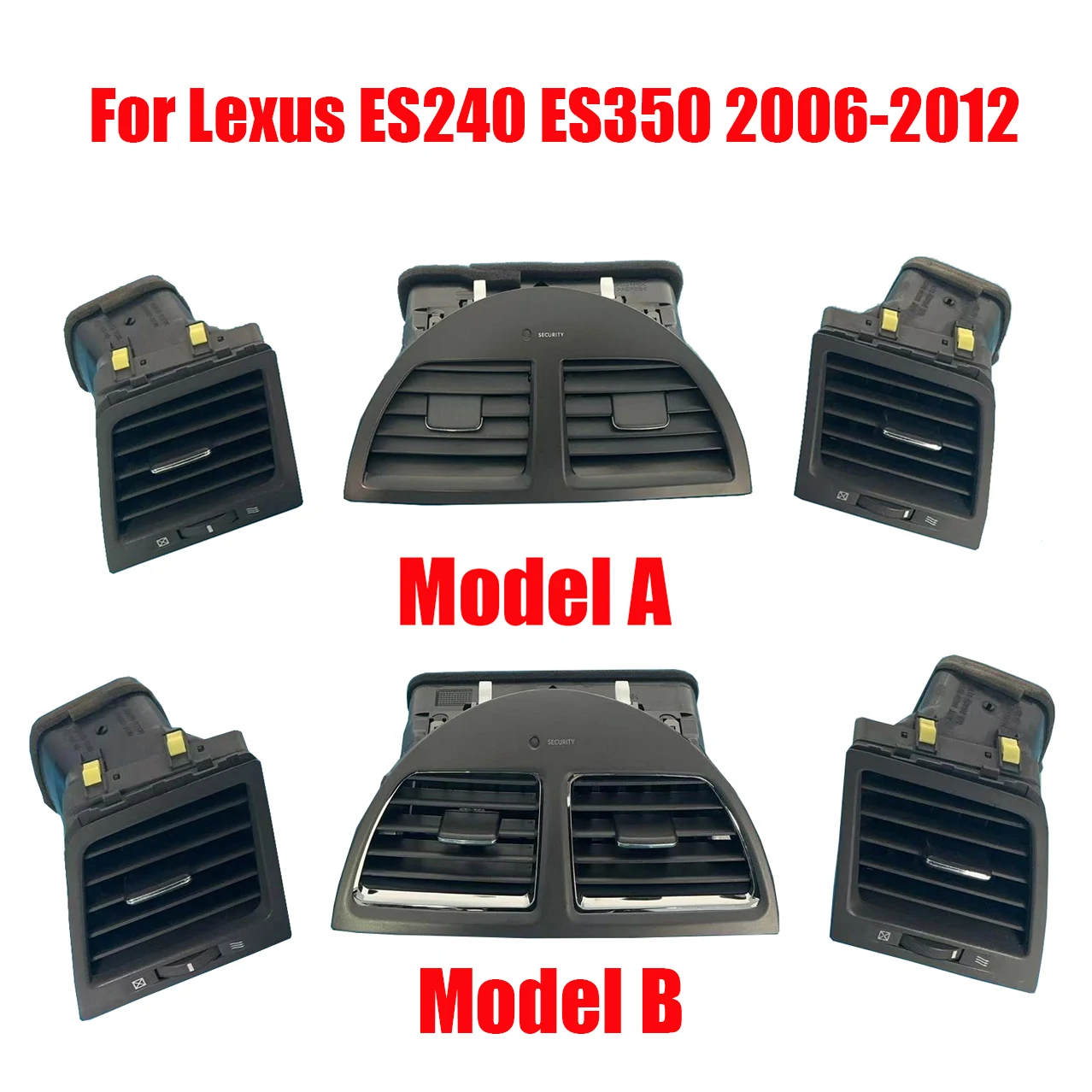 For Lexus ES240 ES350 2006-2012 55660-33210 Outlet Panel Cover 55660-33200 Center Console Grill Dash AC Air Conditioner Vent
For Lexus ES240 ES350 2006-2012 55660-33210 Outlet Panel Cover 55660-33200 Center Console Grill Dash AC Air Conditioner Vent