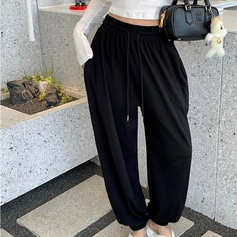 Loose Cuffed Wide Leg Casual Sports Pants Women's Fashion Spring Autumn Winter Street Style Outdoor Travel Leisure Wear
Loose Cuffed Wide Leg Casual Sports Pants Women's Fashion Spring Autumn Winter Street Style Outdoor Travel Leisure Wear