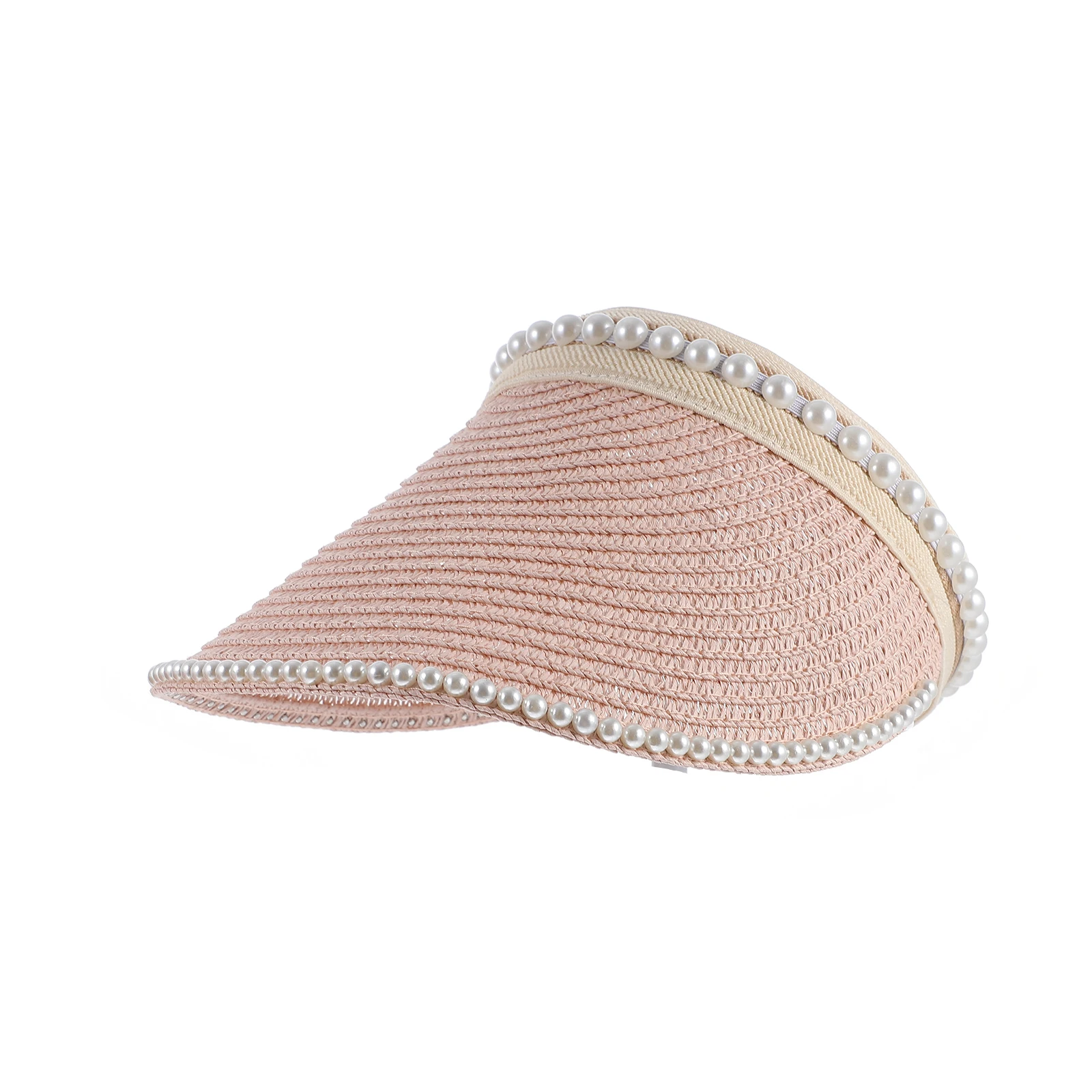 Wide Brim Sun Hat Hollow Pearl Cap Pink Straw Ladies Visor Summer Autumn Sunscreen Breathing Comfortable Women Travel Shopping
Wide Brim Sun Hat Hollow Pearl Cap Pink Straw Ladies Visor Summer Autumn Sunscreen Breathing Comfortable Women Travel Shopping