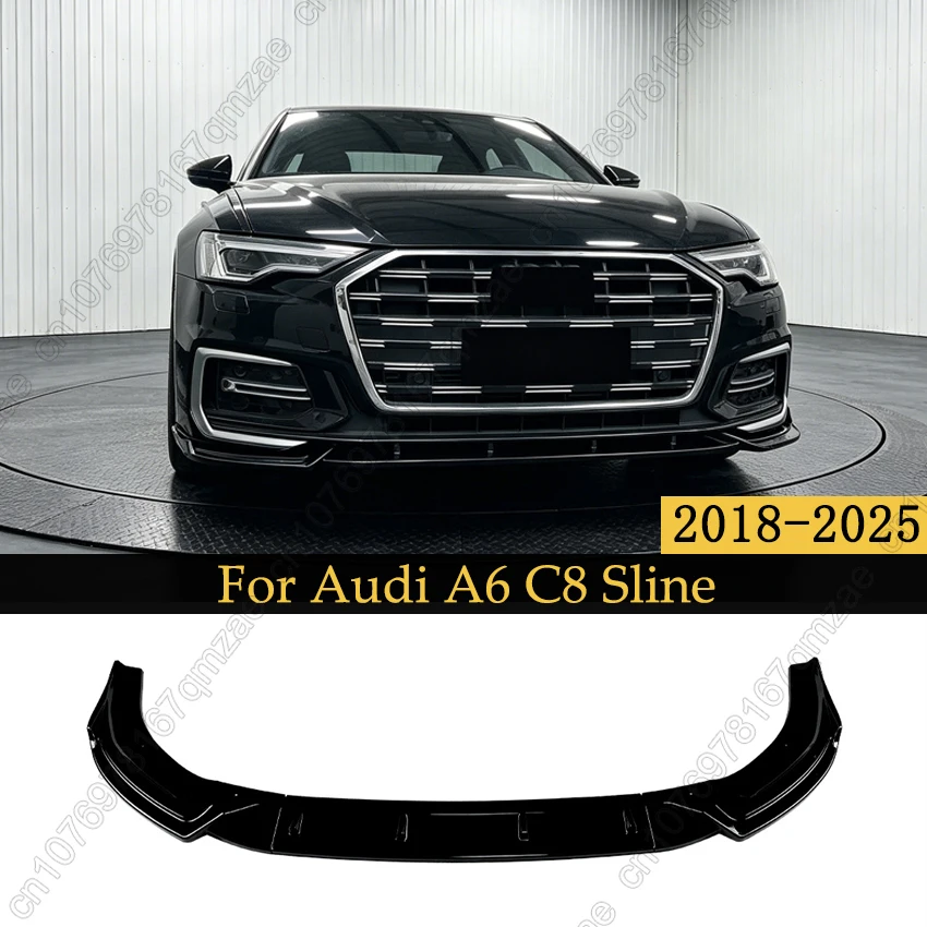 3PCS Maxton Style Front Bumper Lip Spoiler Splitter For Audi A6 C8 Sline 2018-2025 Front Chin Lip Car Aerodynamic Tuning Parts
3PCS Maxton Style Front Bumper Lip Spoiler Splitter For Audi A6 C8 Sline 2018-2025 Front Chin Lip Car Aerodynamic Tuning Parts