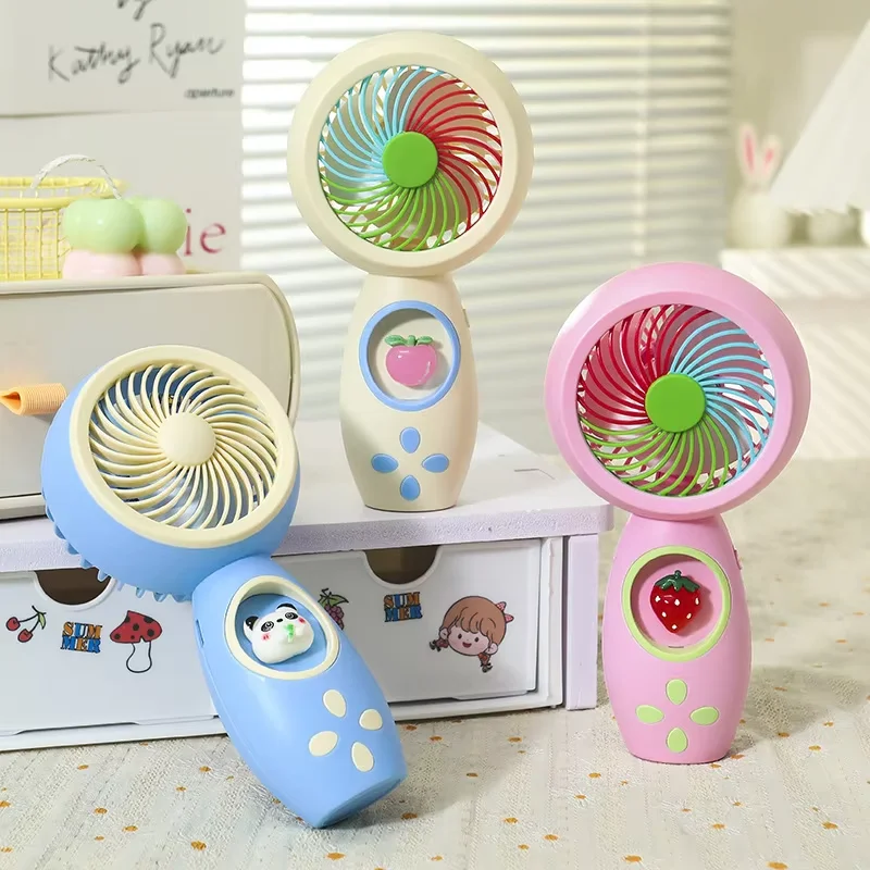 New Dopamine Handheld Small Fan Portable Charging USB Desktop Summer Mini Electric Suitable for Home Outdoor Travel Use
New Dopamine Handheld Small Fan Portable Charging USB Desktop Summer Mini Electric Suitable for Home Outdoor Travel Use