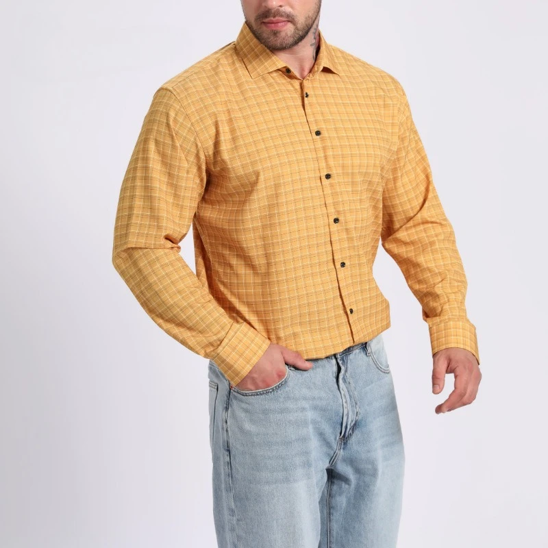 2026 New Men's Shirt Elastic Non-ironing Digital Printing Plaid Striped Shirt Men's Long Sleeves
2026 New Men's Shirt Elastic Non-ironing Digital Printing Plaid Striped Shirt Men's Long Sleeves