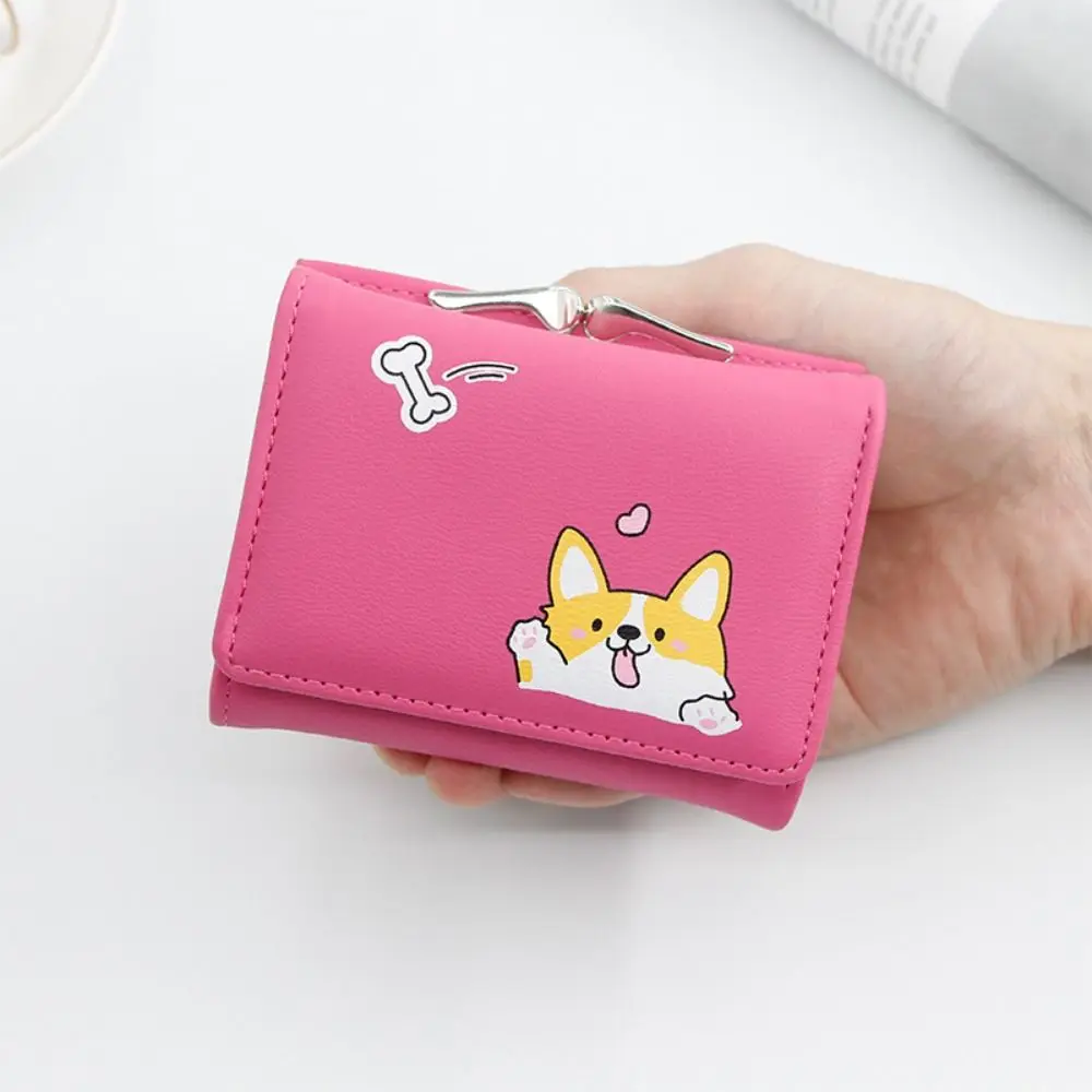 Multiple Card Slots Credit Card Clip Folded Bag PU Leather Card Holder Women Wallet Cartoon Shiba Inu Wallet Short Coin Purse
Multiple Card Slots Credit Card Clip Folded Bag PU Leather Card Holder Women Wallet Cartoon Shiba Inu Wallet Short Coin Purse