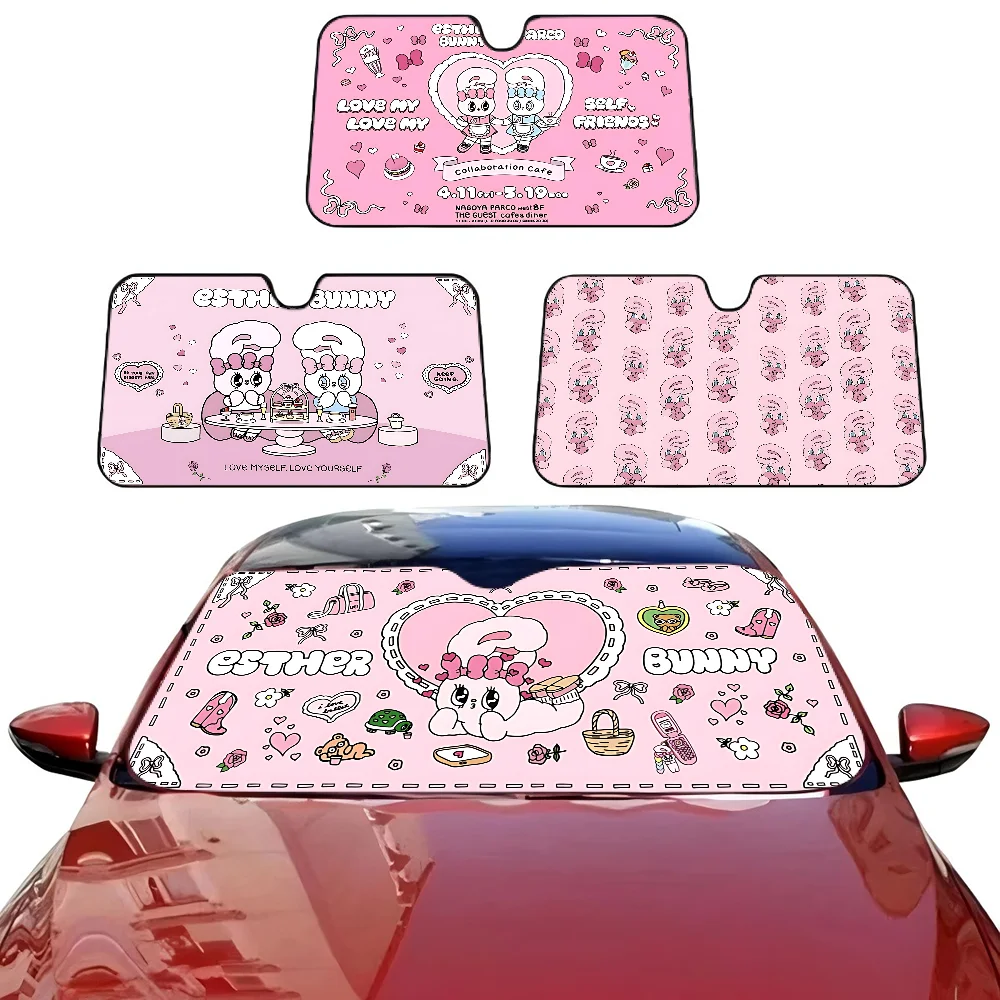 Esther Bunny Long Game Novelty Car Front Windshield Sunshade 70x130cm Cartoon Foils Car Window Windscreen Cover
Esther Bunny Long Game Novelty Car Front Windshield Sunshade 70x130cm Cartoon Foils Car Window Windscreen Cover