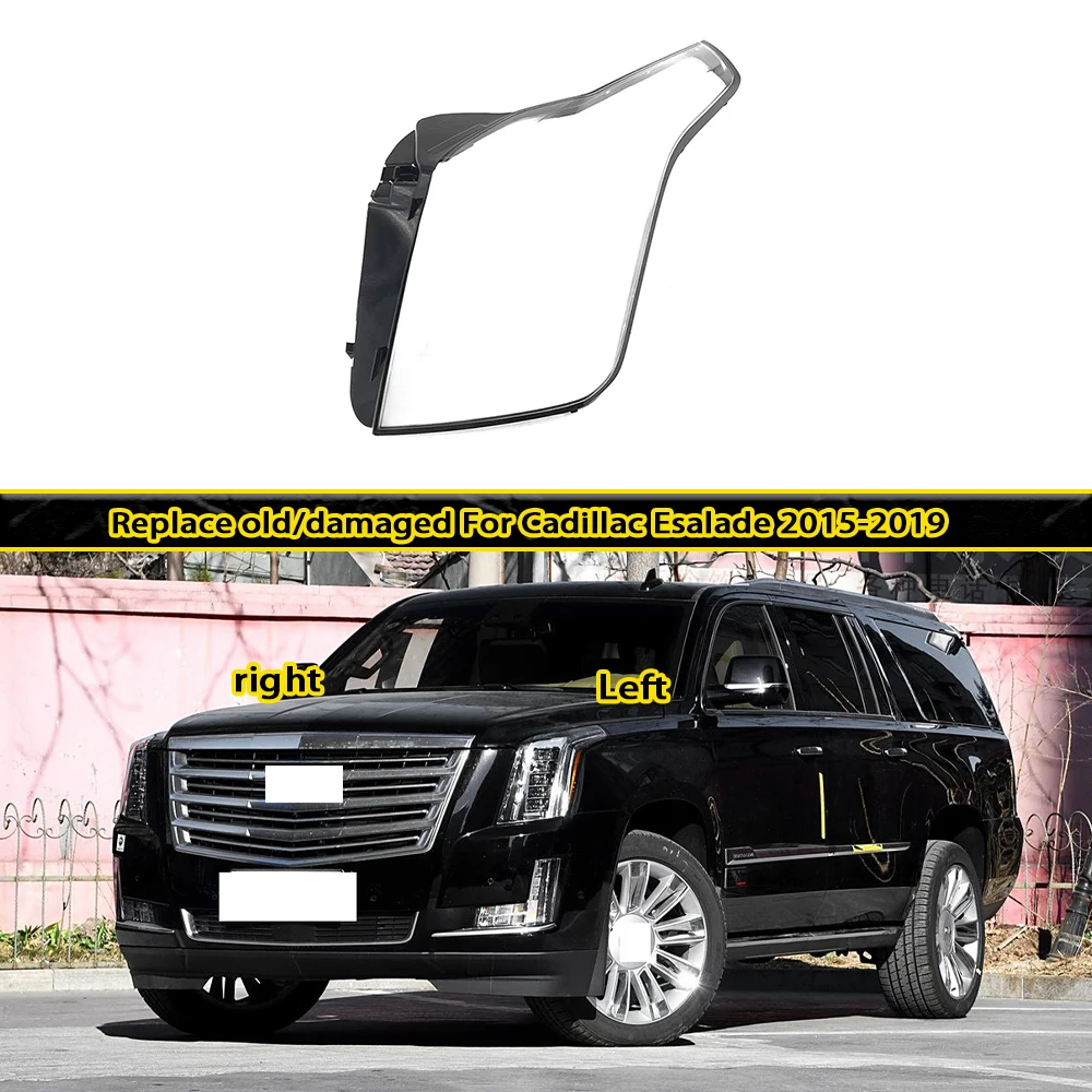 Headlight Shell Mask Lens Plexiglass For Cadillac Escalade 2015 2016 2017 2018 2019 Headlamp Cover Transparent Lampshade
Headlight Shell Mask Lens Plexiglass For Cadillac Escalade 2015 2016 2017 2018 2019 Headlamp Cover Transparent Lampshade