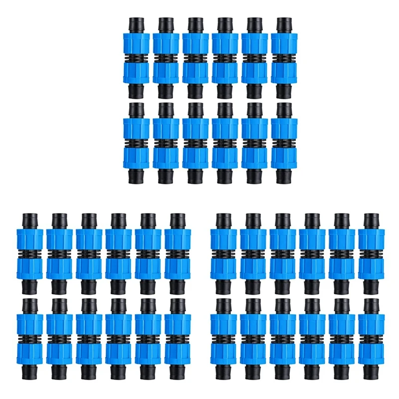 New-36 Pcs Drip Irrigation Couplings, 1/2 Inch Universal Connector Drip Tubing Fittings, Compatible With 16-17 Mm Drip Tape
New-36 Pcs Drip Irrigation Couplings, 1/2 Inch Universal Connector Drip Tubing Fittings, Compatible With 16-17 Mm Drip Tape
